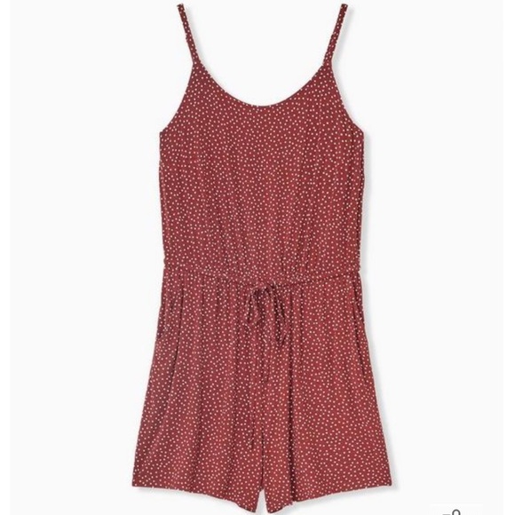 Torrid polka dot romper - Picture 1 of 5